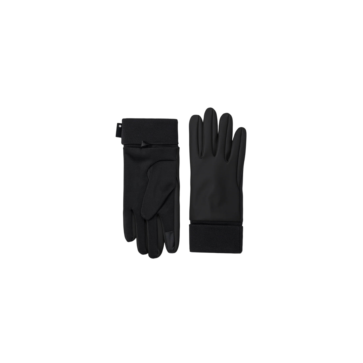 Guanti Unisex impermeabili con fodera in pile Nero