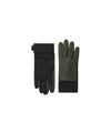 Guanti Unisex impermeabili con fodera in pile Verde scuro