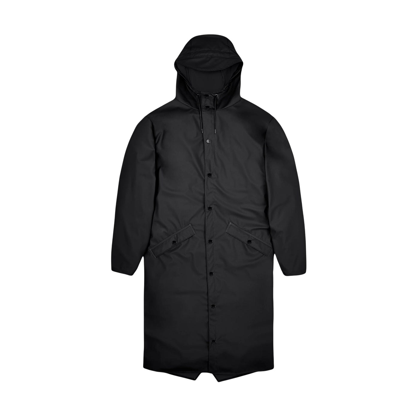 Giubbotto lungo Unisex impermeabile Nero