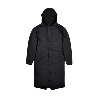 Giubbotto lungo Unisex impermeabile Nero