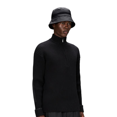 Cappello Unisex Bucket impermeabile Nero modello