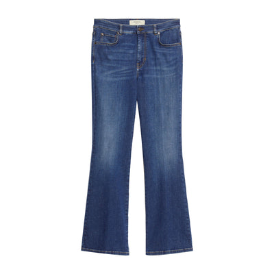 Jeans Donna Cropped in Denim comfort 