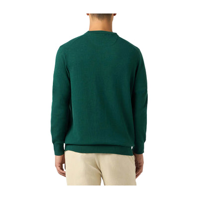 Retro Maglione Saint Barth in lana merino verde