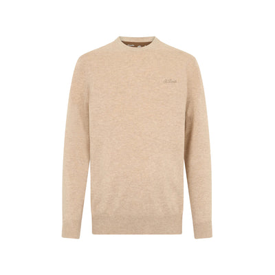 Maglione in tinta unita Saint Barth Beige