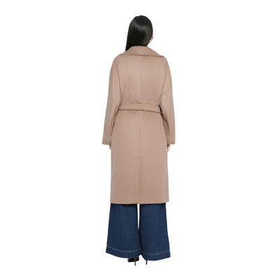 Cappotto Midi Doppiopetto Donna In Lana RESINA
