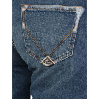 Jeans Uomo in denim di cotone, dal fit boyfriend