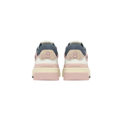 Sneakers Donna CLC Low in pelle e suede retro