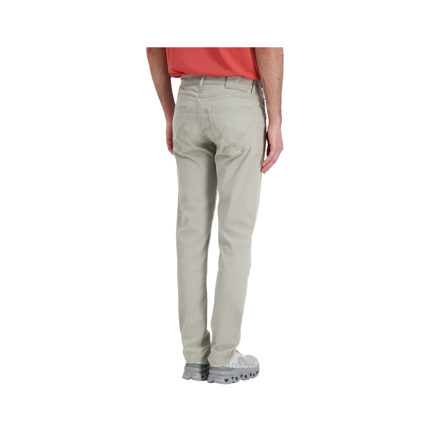 Men's trousers with four pockets