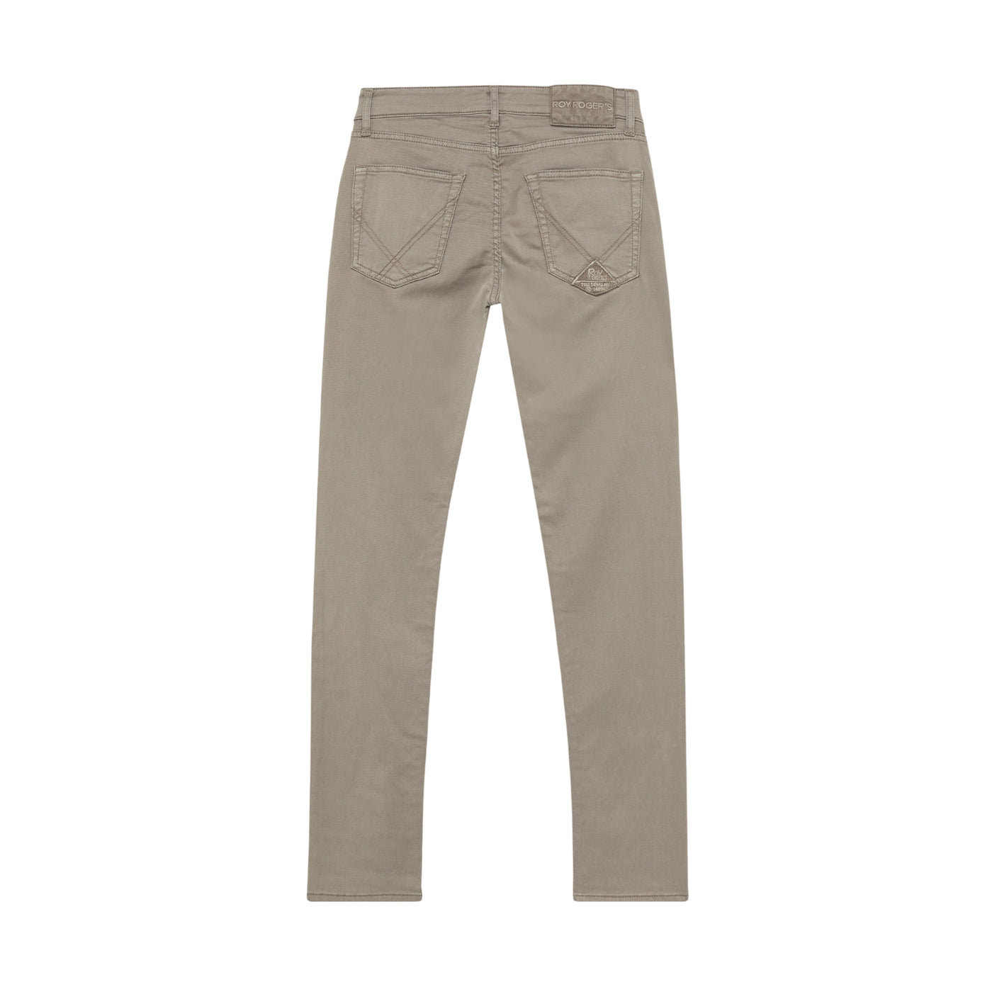 Pantalone Uomo Beige scuro cinque tasche retro