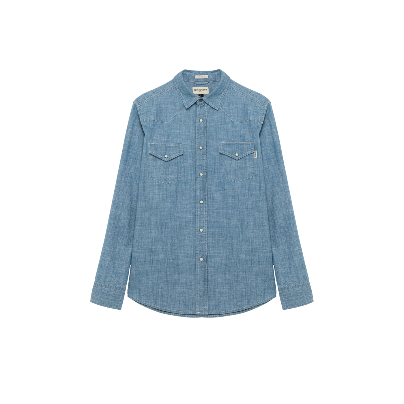 Camicia Martin Uomo in Denim Chambray