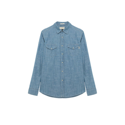 Camicia Martin Uomo in Denim Chambray