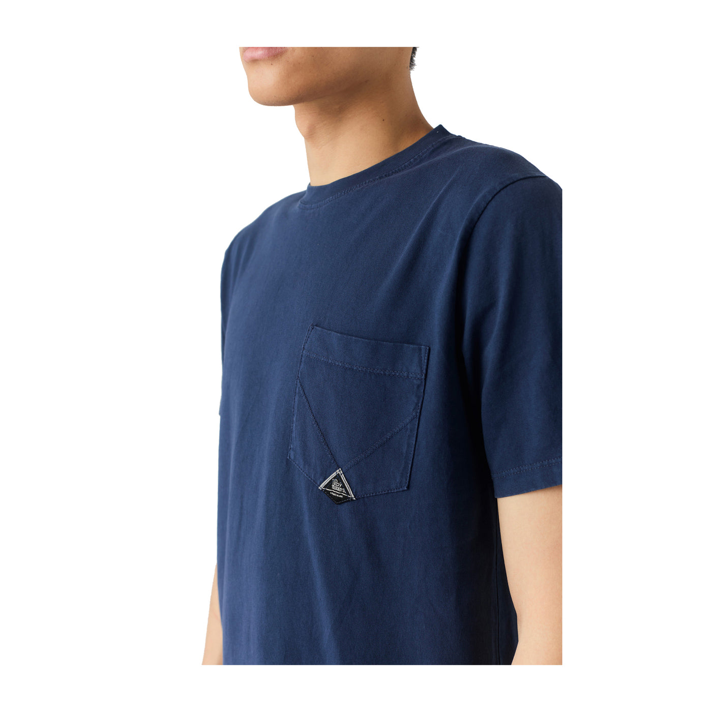 T-shirt Uomo Pocket in jersey Navy  dettaglio modello