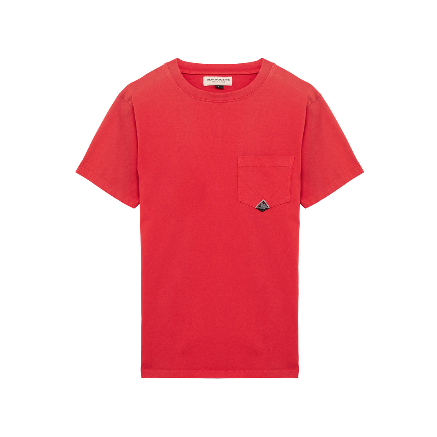 T-shirt Uomo Pocket in jersey Rosso