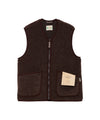 Gilet Donna in lana, con tasche applicate