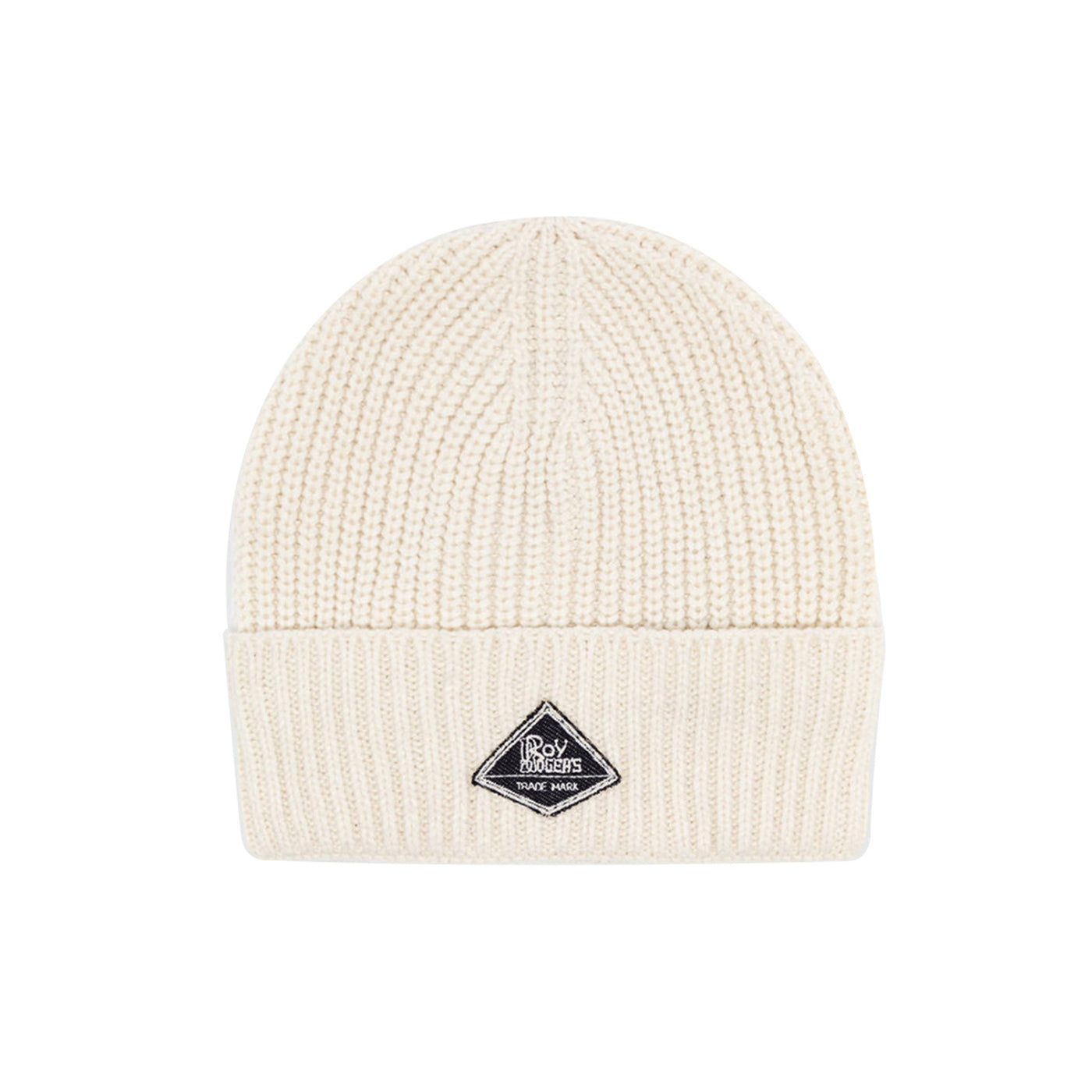 Cappello Uomo Beanie Knitted Bianco