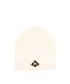 Cappello Beanie Uomo in maglia Bianco