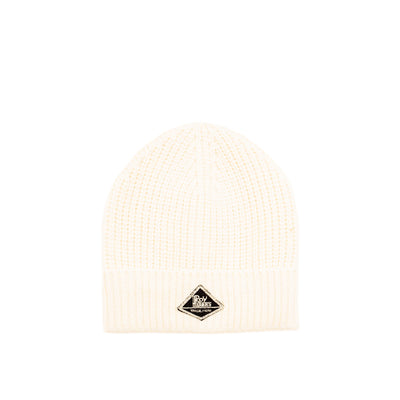 Cappello Beanie Uomo in maglia Bianco