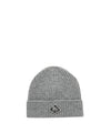 Cappello Beanie Uomo in maglia Grigio