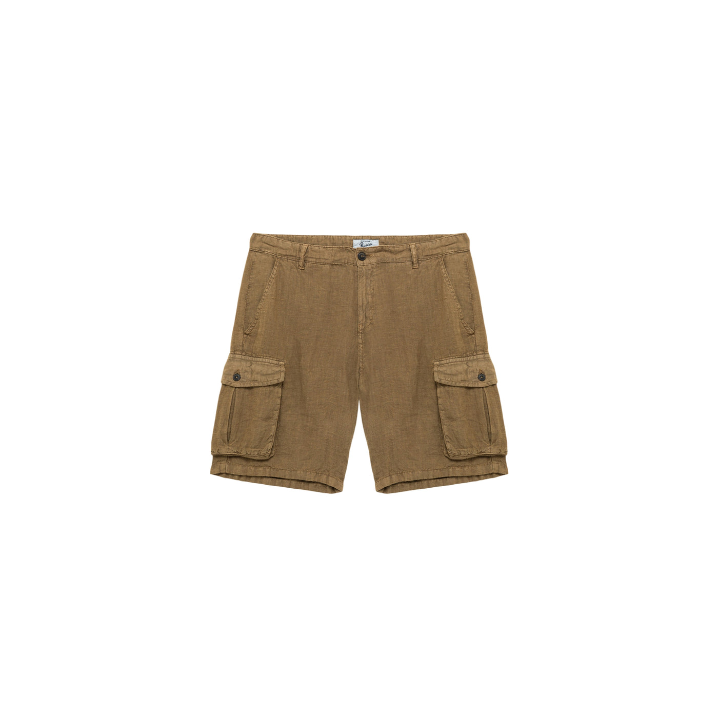 Bermuda cargo riviera da Uomo in lino beige