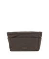 Pochette Donna Marrone, in nylon, tasca piatta