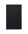 Foulard in viscosa e modal logato Nero