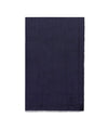 Foulard in viscosa e modal logato Blu
