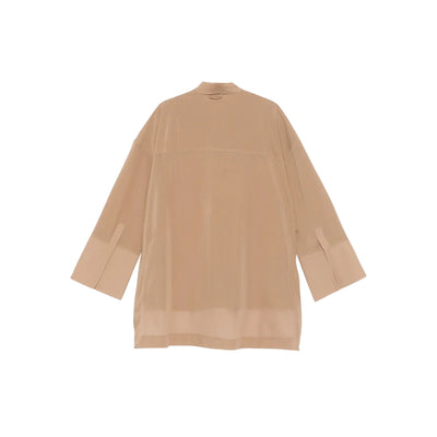 Camicia Donna con orlo posteriore più lungo retro
