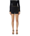 Shorts Donna in crêpe leggero, dal fit slim