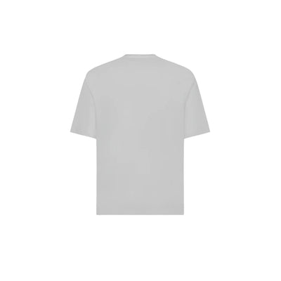 T-shirt Uomo in cotone Bianco retro