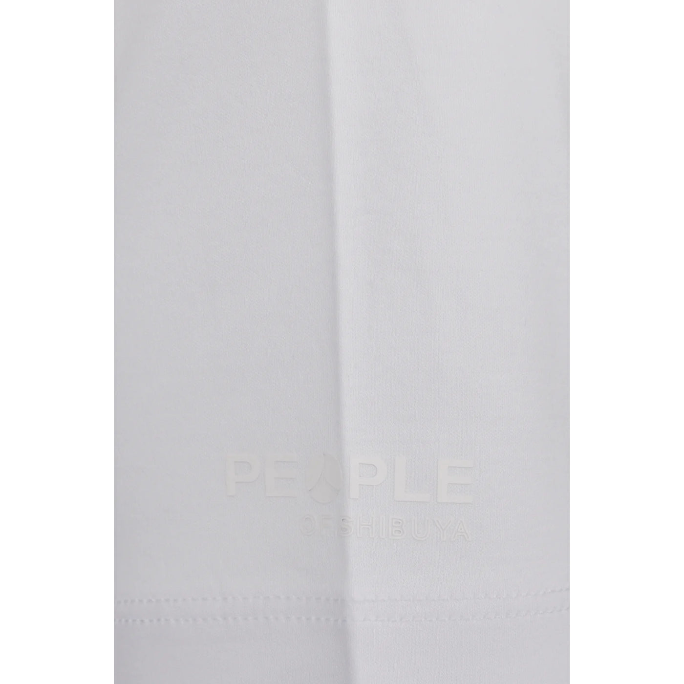 T-shirt Uomo in cotone Bianco dettaglio logo