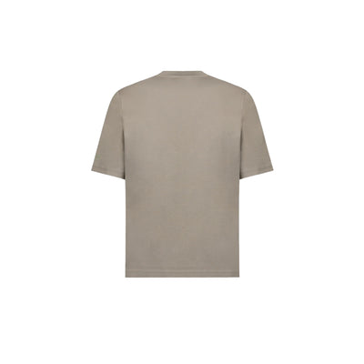 T-shirt Uomo in cotone Verde retro