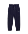 Pantaloni Tuta Uomo Blu scuro con logo
