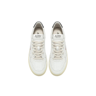 Sneakers Donna in pelle bianca e nera