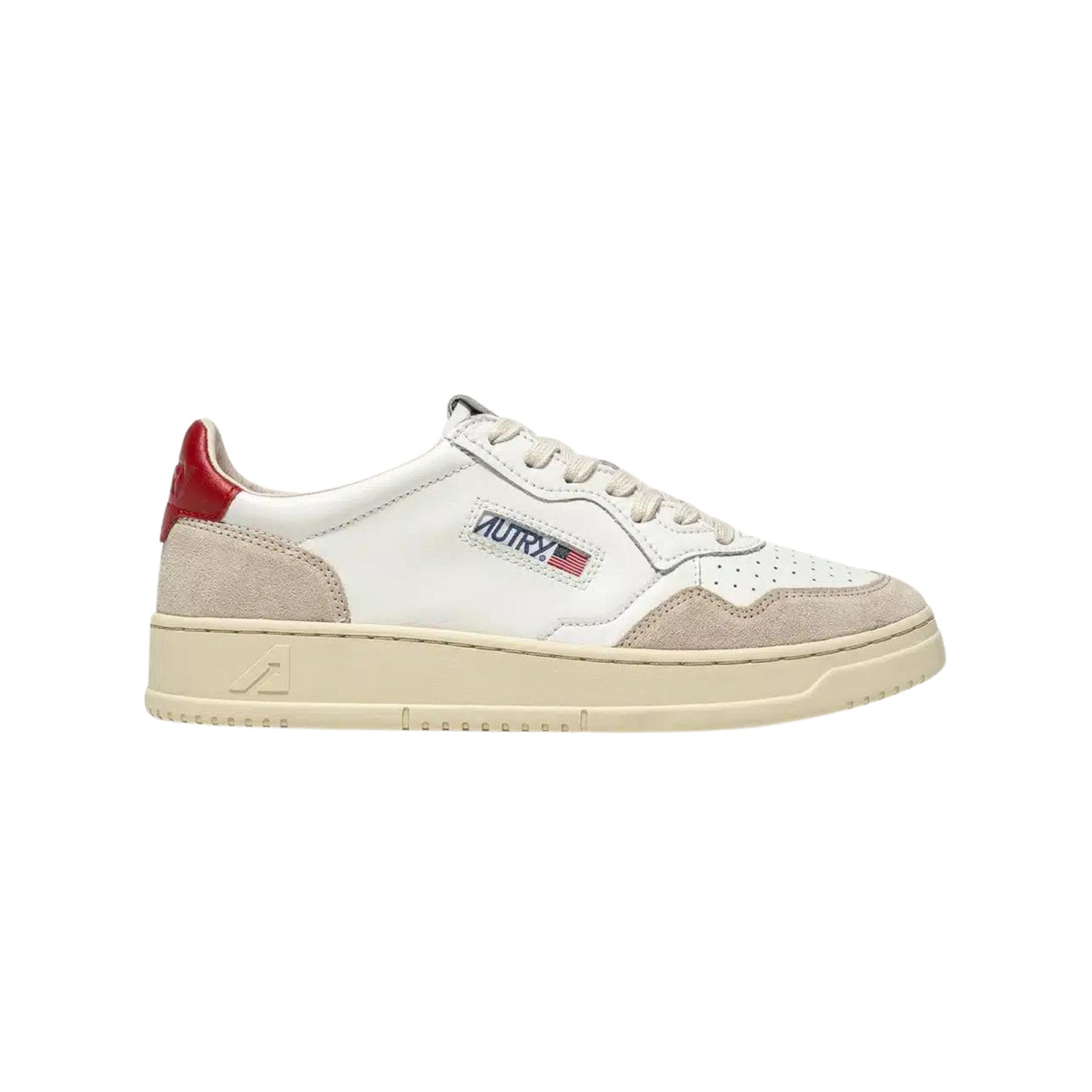 Sneakers Donna con logo sul lato esterno e lacci frontali