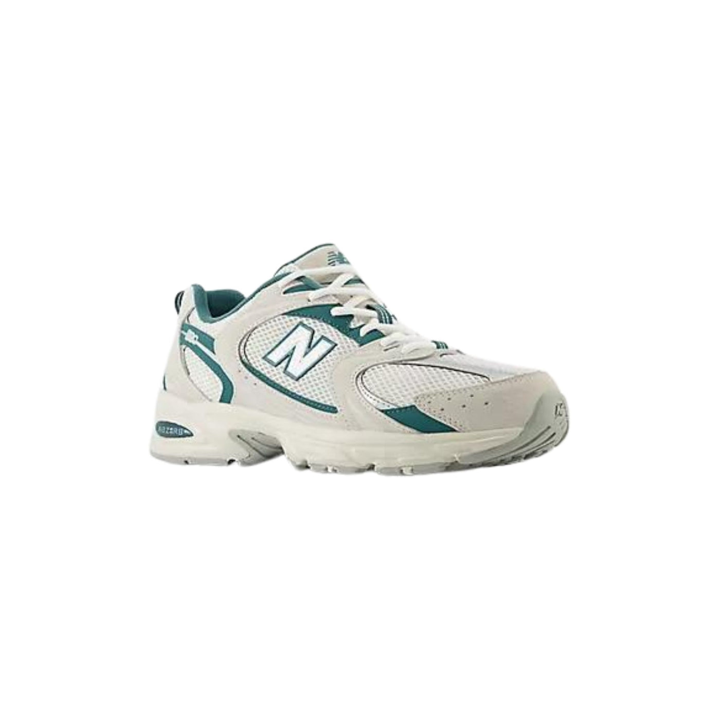 Unisex 530 model sneakers with green details