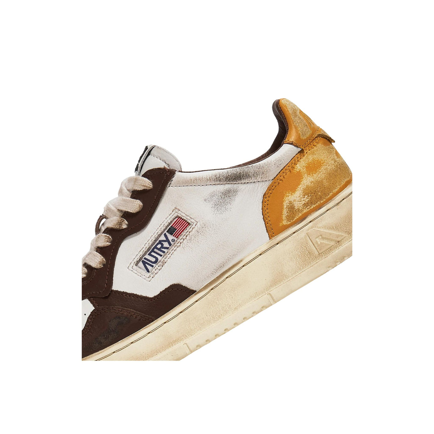 Dettaglio Sneakers Uomo Vintage Bicolor