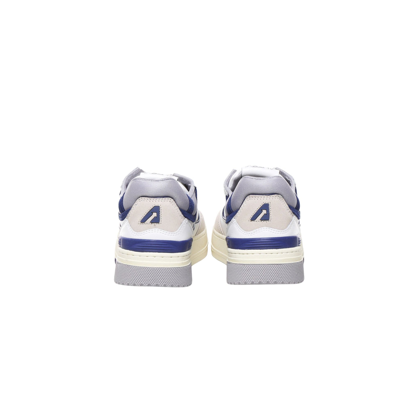 Sneakers Uomo Bianche con dettagli Blu