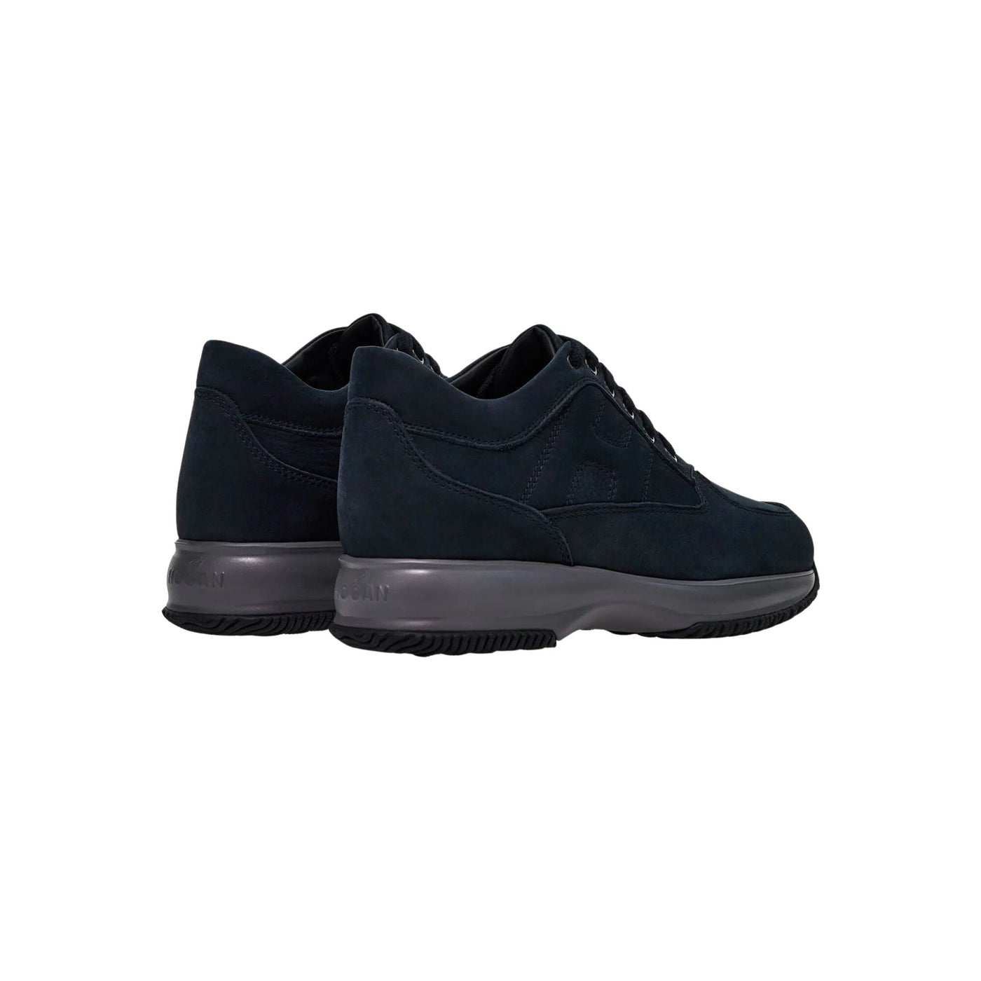 Sneakers Uomo Interactive Blu, Hogan, retro