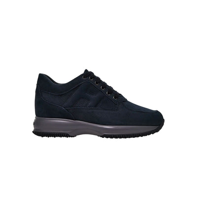 Sneaker Uomo Interactive Blu, Hogan, laterale