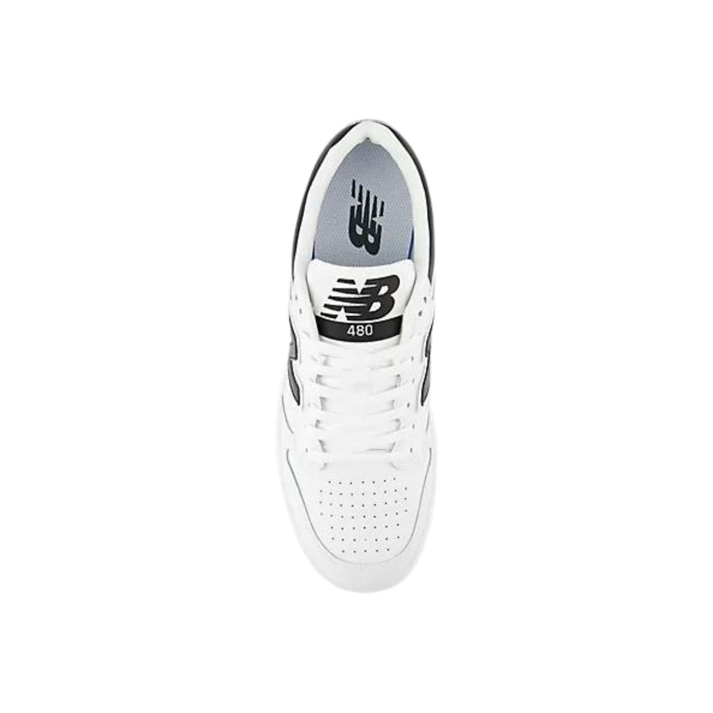 Sneakers Unisex modello 480 con dettagli neri