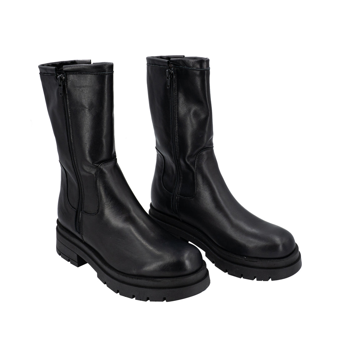 Zara Stivali Alti Suola Track Adda Heights Zara Stivaletti Suola Track