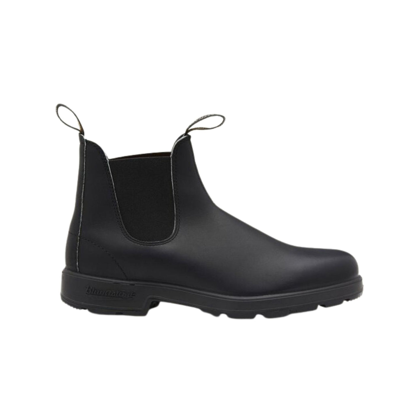 Black men's ankle boot in smooth leather