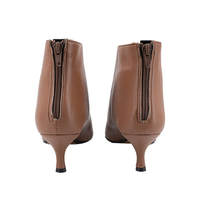 Women's ankle boots with low heel