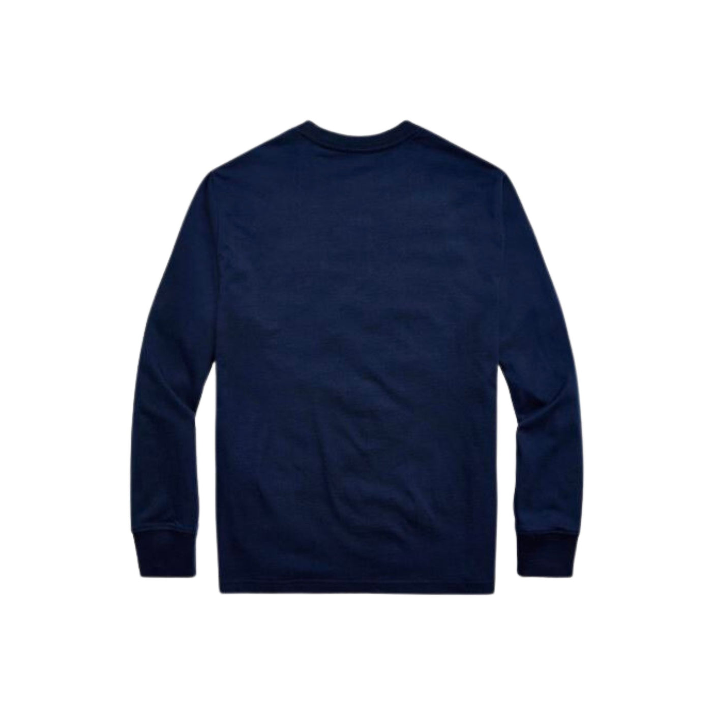 T-shirt blu a maniche lunghe da bambino, Polo Ralph Lauren, retro