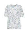 T-shirt con pois all over