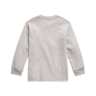 T-shirt grigio da neonato, Polo Ralph Lauren, retro