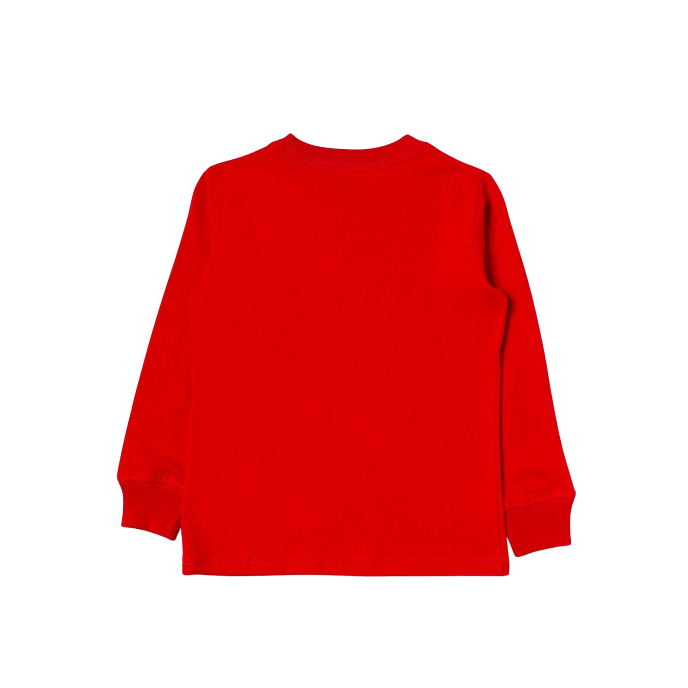 T-shirt tinta unita da neonato rosso, polo ralph lauren, retro