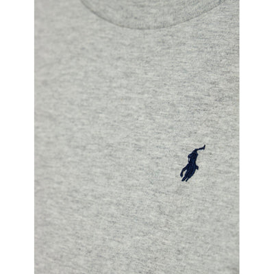 T-shirt tinta unita da neonato grigio, polo ralph lauren, zoom