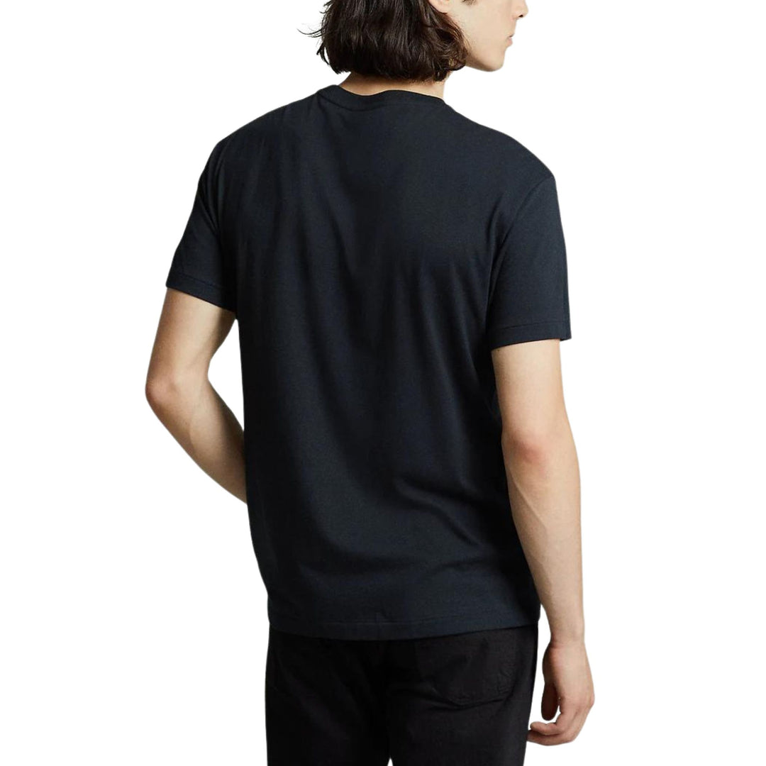 Men's T-shirt in solid color Black - Polo Ralph Lauren | Old