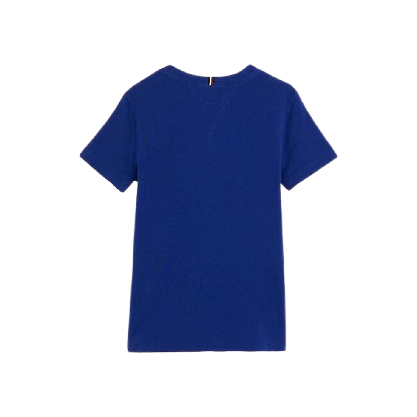 Tommy Hilfiger T-shirt Maniche Corte Donna Scollo Rotondo, Blu